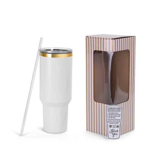 40oz Gold-Plated Tumbler Online Sale - Image 2