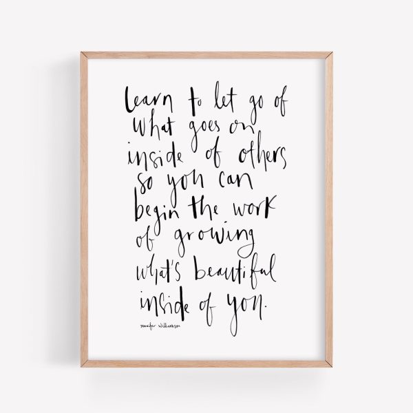 What s Beautiful Inside Of You — Art Print Online Hot Sale
