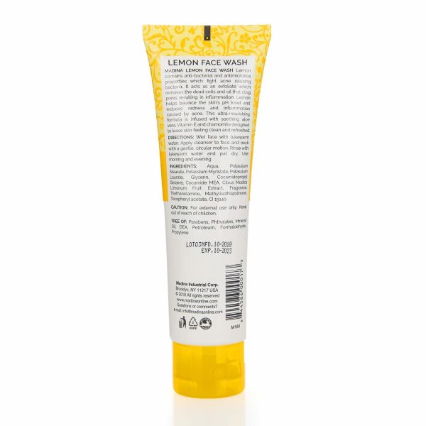 Madina Face Wash - Lemon Online Sale - Image 2