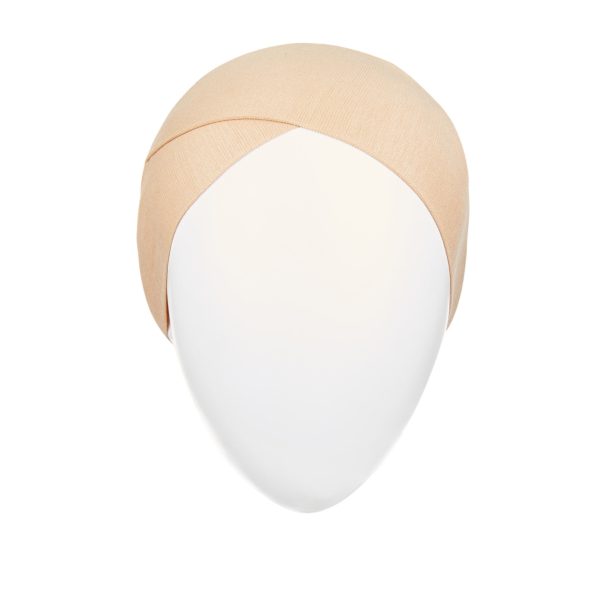 Breathable Head Cap for Hijab - Beige Fashion - Image 2