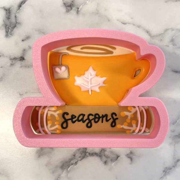 Teacup on Book Cookie Cutter Hot on Sale - Image 4
